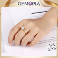 Trendy Jewelry Rose Gold 925 Sterling Silver Ring